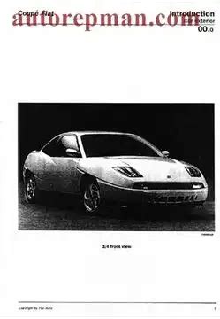 Fiat Coupe 1995 Repair Service Manual