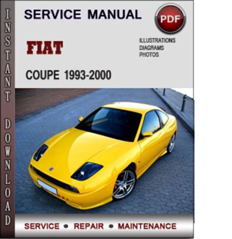 Fiat Coupe Factory Service Manual Download