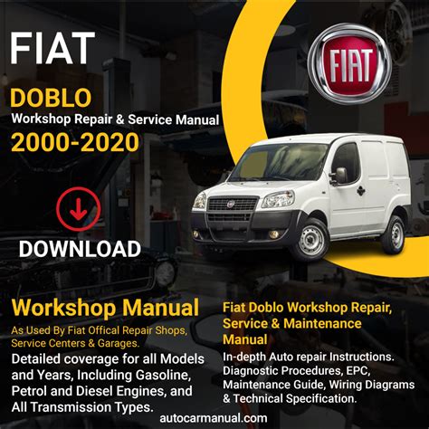 Fiat Doblo 2000 2005 Service Repair Manual Multilanguage