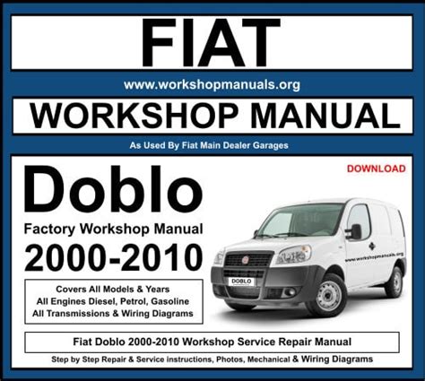 Fiat Doblo 2010 Workshop Manual
