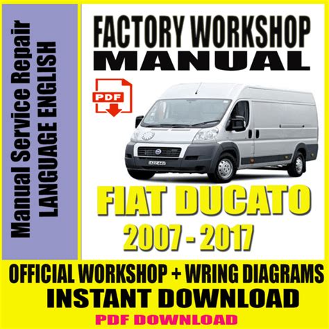 Fiat Ducato 2007 Workshop Manual