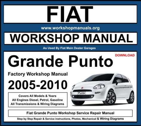 Fiat Grande Punto Service Manual Free Download