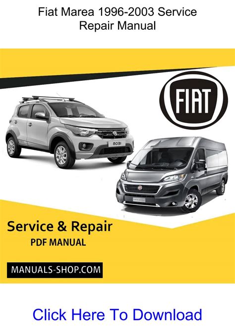 Fiat Marea 1996 2003 Full Service Repair Manual