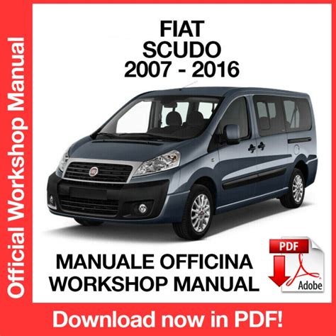 Fiat Scudo Digital Workshop Repair Manual 1995 2007