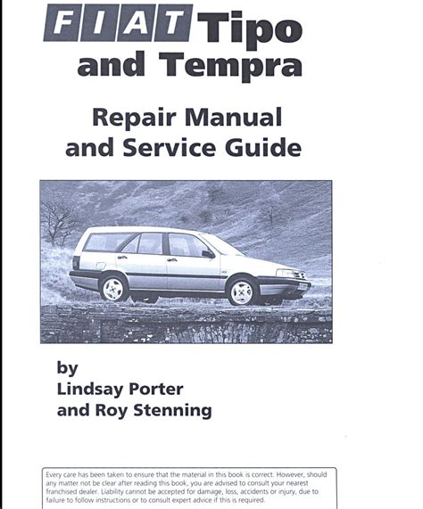 Fiat Tempra 1988 1996 Factory Service Repair Manual Pdf