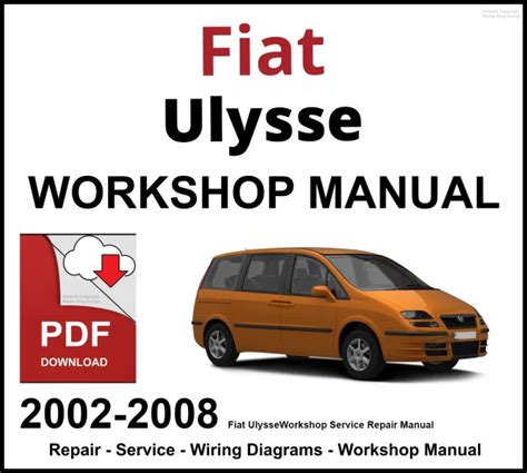 Fiat Ulysse 2002 2010 Workshopservice Manual Multilanguage