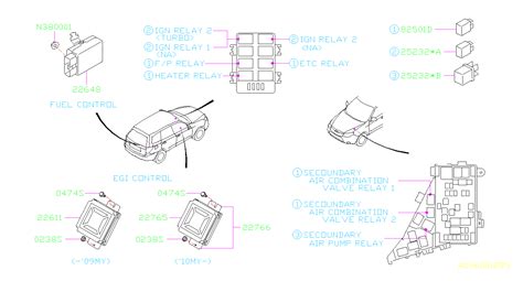 File Pump Relay Wiring Harness Diagram Subaru