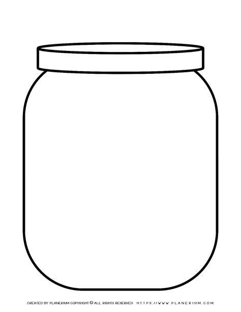 Fill The Jar Template