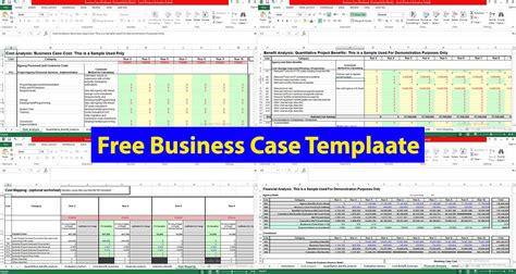 Financial Business Case Template Excel