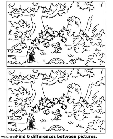 Find The Difference Printable Pictures