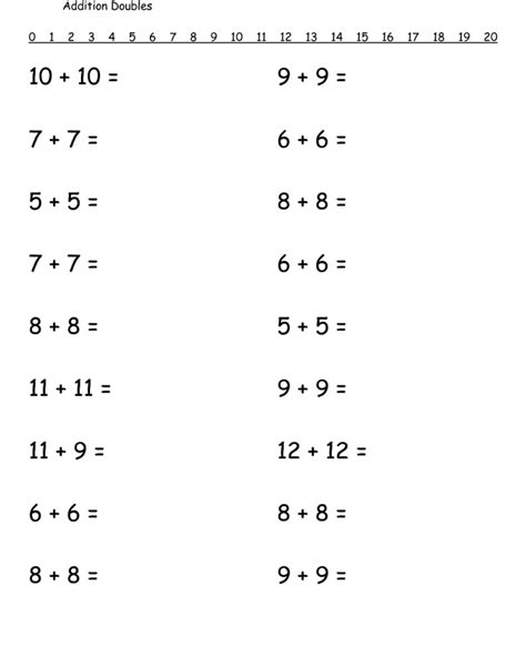 First Grade Math Problems Printable