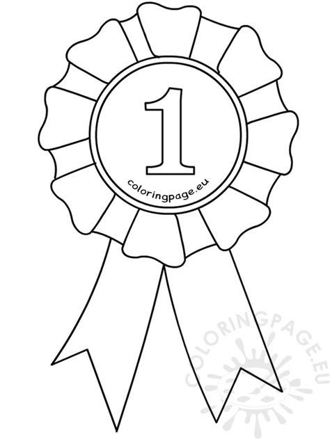 First Place Ribbon Printable