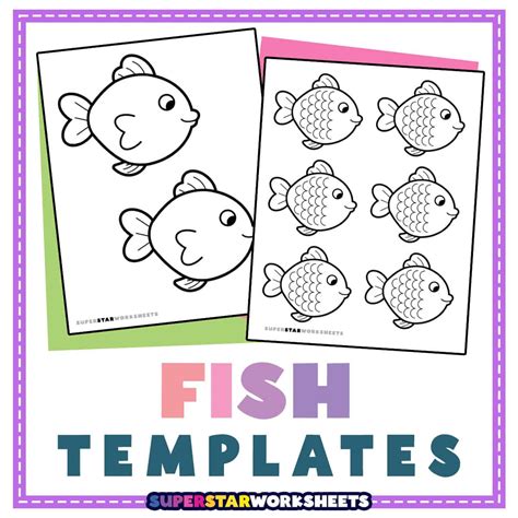 Fish Templates For Rainbow Fish