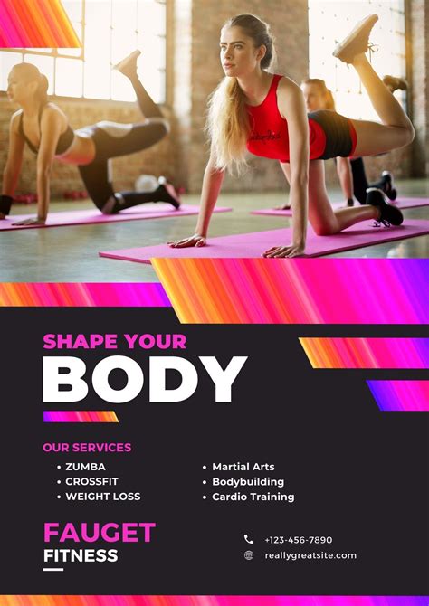 Fitness Flyer Template