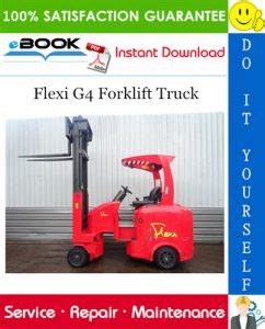 Flexi G4 Forklift Truck Service Repair Manual Download