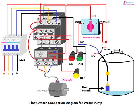 Float Switch Relay Wiring Diagram