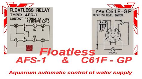 Floatless Relay Switch Wiring Diagram