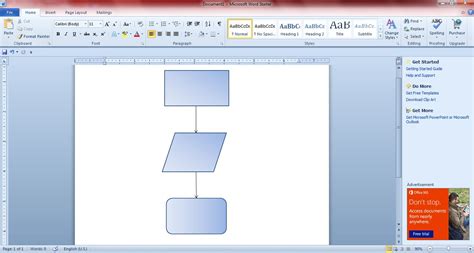 Flowchart Template Microsoft Word