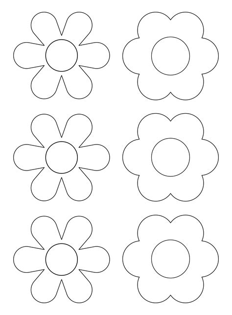 Flower Templates Free