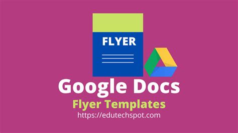 Flyer Templates For Google Docs