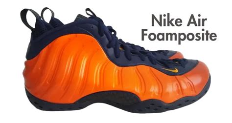 Foamposite Size Chart