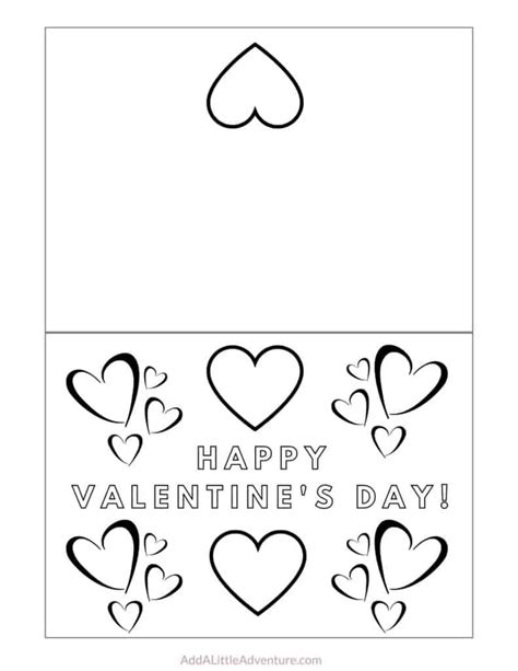 Foldable Free Printable Printable Valentines Day Cards