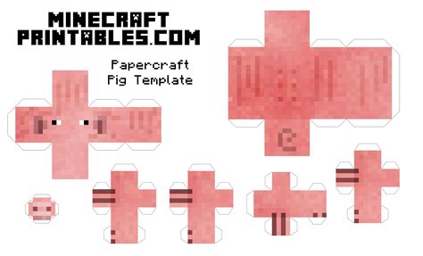 Foldable Minecraft Printables