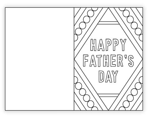 Foldable Printable Fathers Day Cards