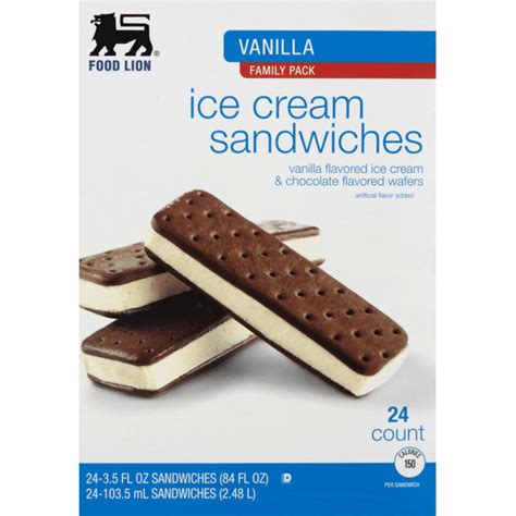 Food Lion Ice Cream Sandwiches: A Sweet Treat for Every Occasion