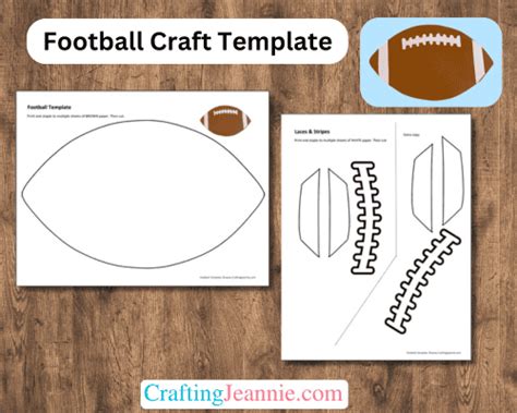 Football Craft Template