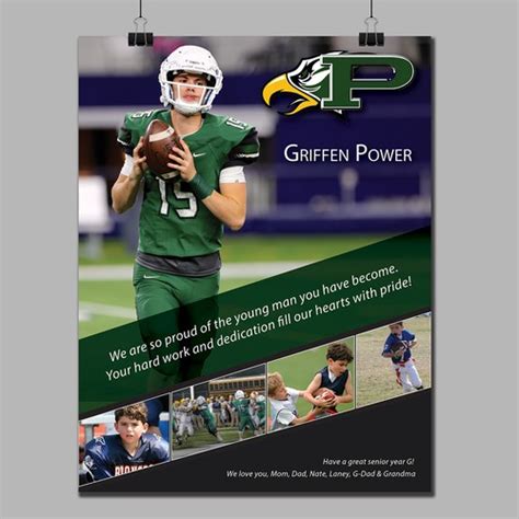 Football Program Ad Template