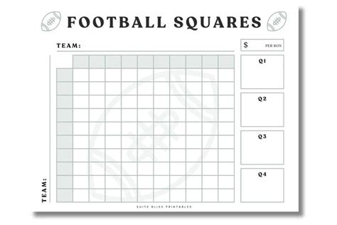 Football Template Printable Free