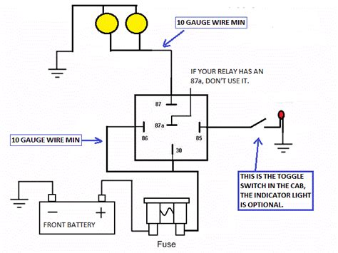 For Kc Light Relay Wiring Diagram