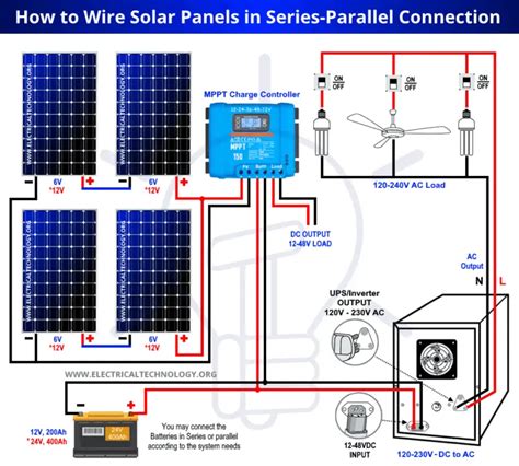 For Solar Panel Array Wiring Diagram