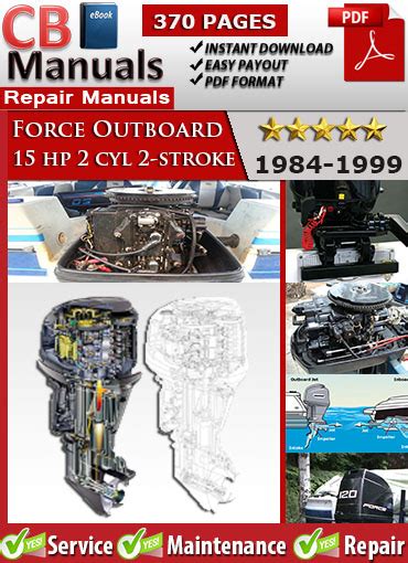 Force Outboard 15 Hp 2 Cyl 2 Stroke 1984 1999 Service Manual