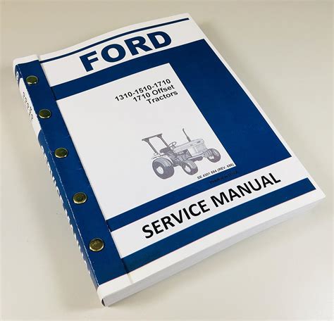 Ford 1500 1510 Tractor Technical Repair Shop Service Repair Manual Download