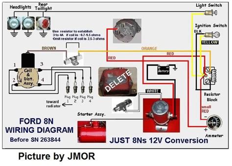 Ford 2000 12 Volt Wiring Diagram