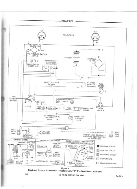 Ford 3400 Tractor Wiring Diagram