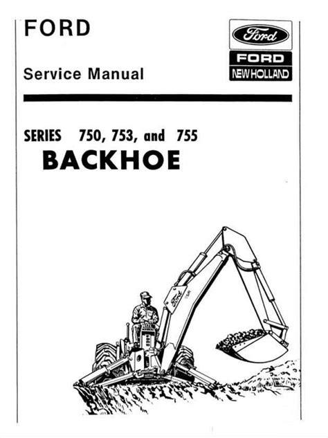 Ford 550 555 Service Repair Shop Manual Tractor Loader Backhoe Tlb Workshop