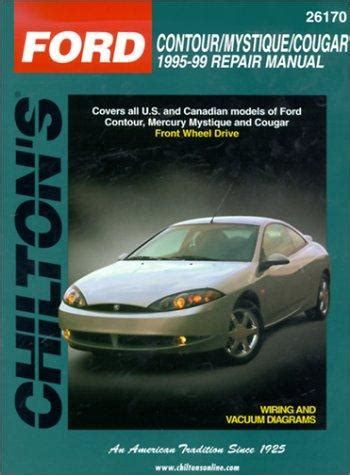 Ford Contour Mystique 1999 Workshop Service Manual
