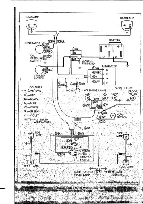 Ford Dexta Wiring Diagram