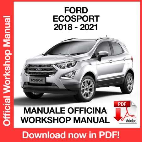 Ford Ecosport Service Manual En Castellano