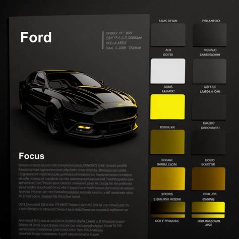 Ford Färgkod: En guide till att välja rätt färg för din bil