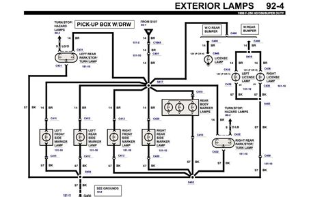 Ford F350 Wiring Diagram Tail Lights