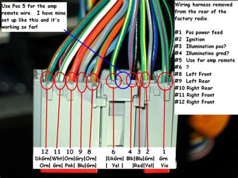 Ford Factory Radio Wiring Diagram 1999