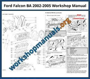 Ford Falcon Complete Workshop Service Repair Manual 2003 2004 2005