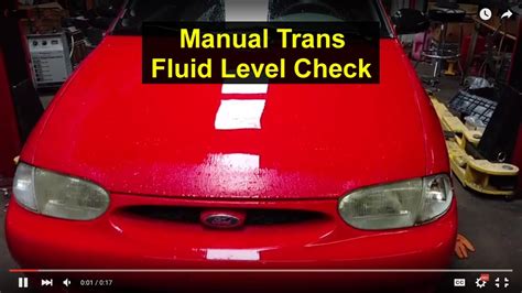 Ford Festiva Manual Transmission Fluid