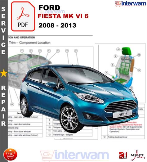 Ford Fiesta 2008 2010 Service Repair Manual