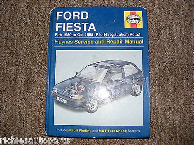 Ford Fiesta Rs Turbo Mk3 Haynes Manual