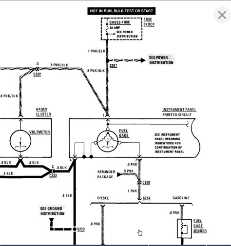 Ford Fuel Gauge Wiring Schematic